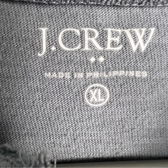 J. Crew Factory Men's Long-sleeve henley in slub cotton size XL blue/gray - Picture 5 of 9